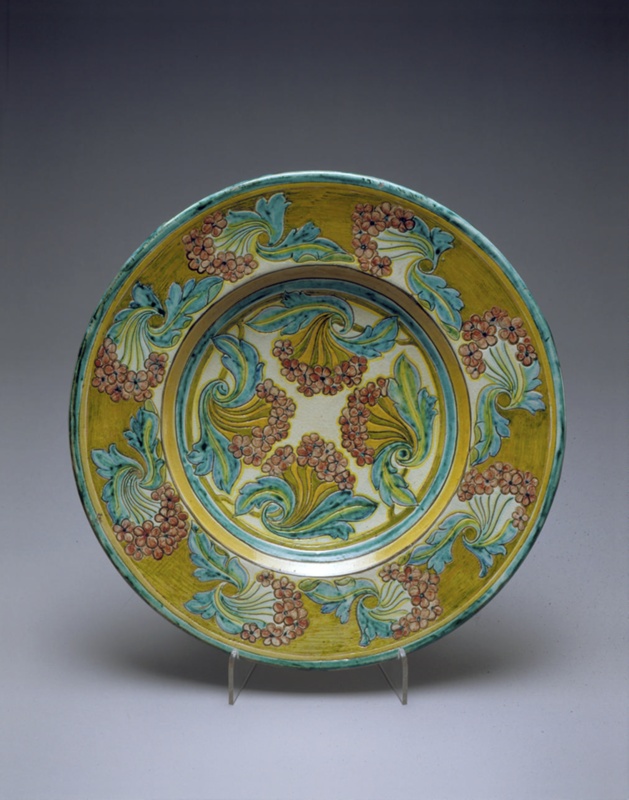 plaque; Della Robbia Pottery; BIKGM.3250