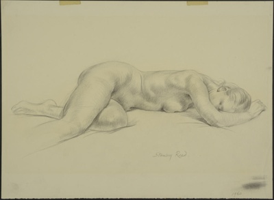 Study of a Nude Woman ; Reed, Stanley; BIKGM.5646