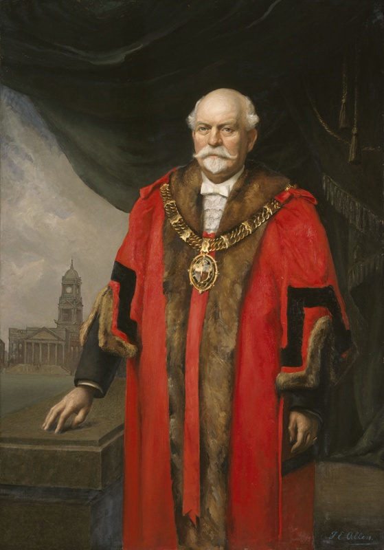 James Merritt JP, Mayor of Wallasey; Allen, Frederick E; BIKGM.205p