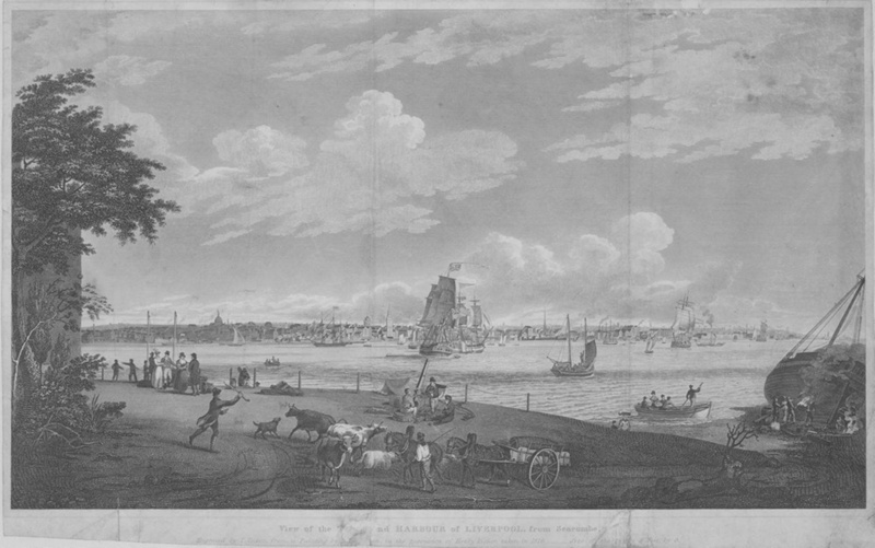 View of the town and harbour of Liverpool 1816; Dixon, T; BIKGM.W621