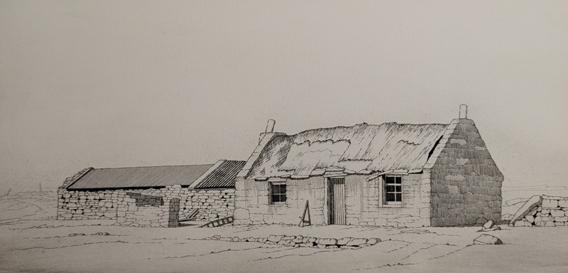 Croft House - Mousa Water - Shetland; Taylor, Albert (1918-1987); BIKGM.9320