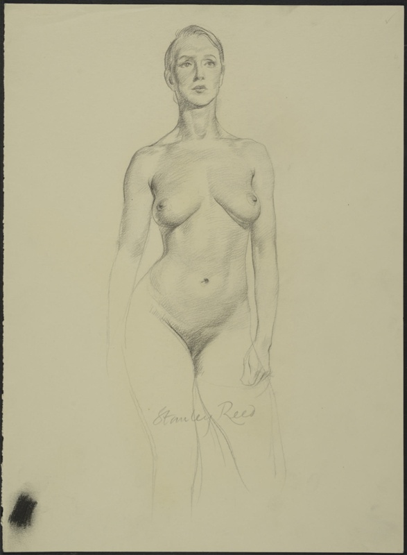 Study of a Nude Woman; Reed, Stanley; BIKGM.5676