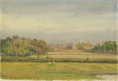 View of St. John's Church 1884; Hiles, Henry Edward; BIKGM.W76