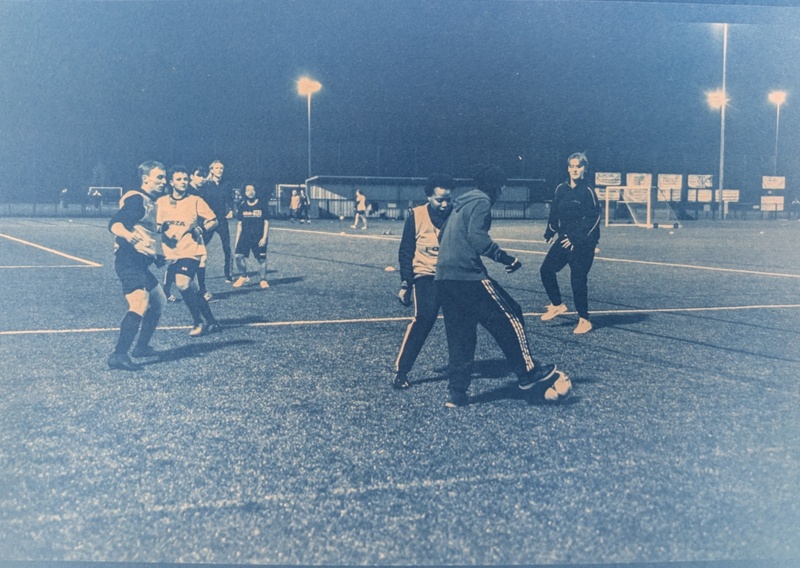 Trans Enby FC Cyanotype 13; Bradshaw, Marge; 2024; BIKGM.9128