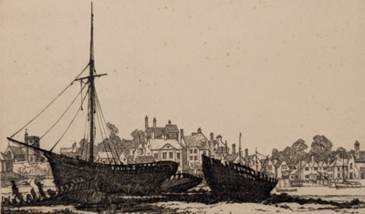 Ebb Tide, Topsham; Priddey, James (1916-1980); BIKGM.9290