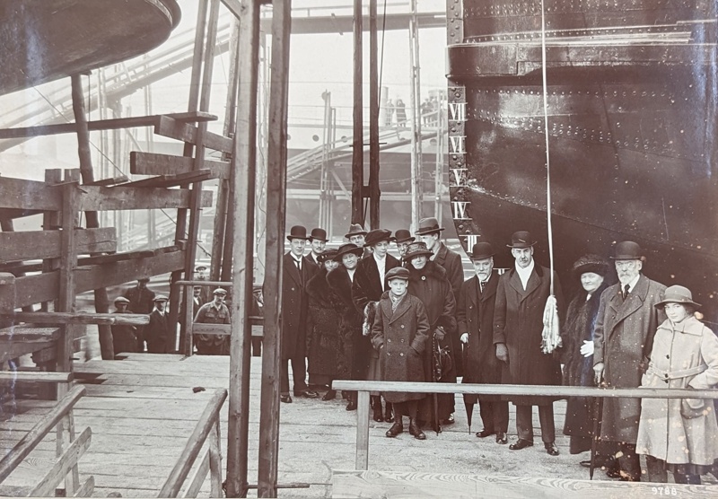 The Launching & Building of the John Farley; Unknown; BIKGM.W734