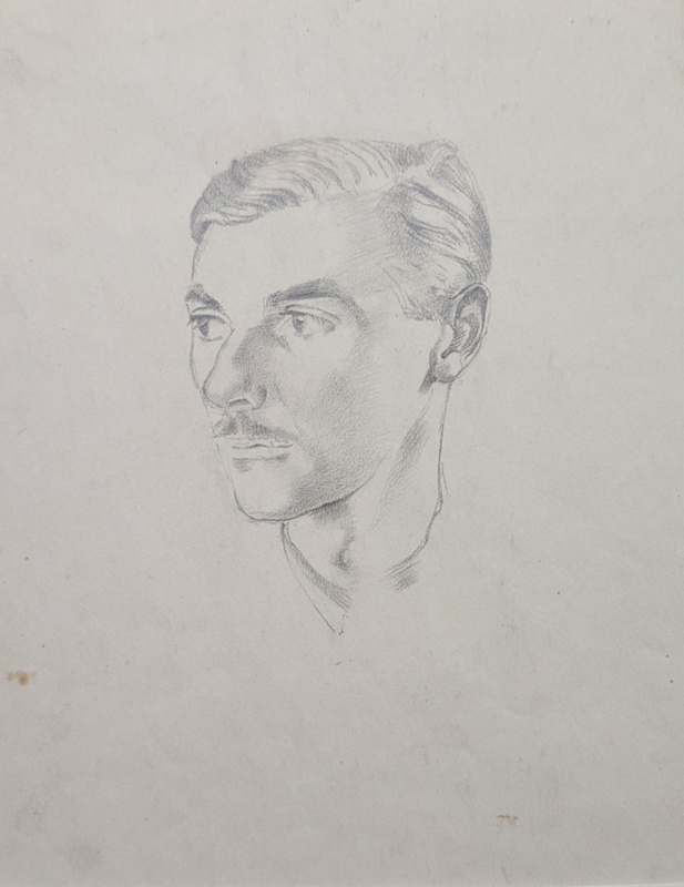 Portrait of Man; Burke, Thomas; 1941-1945; BIKGM.7343.59