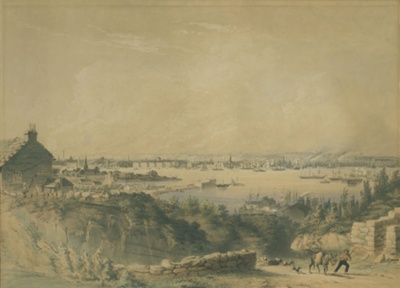 Liverpool in 1846 Taken from Upper Tranmere; McGahey; BIKGM.143r
