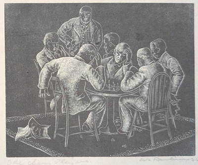 The Chess Players; Rawlinson, William Thomas (1912-1993); 1954; WR.61