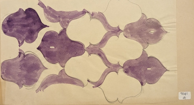 Design in Purple - 15th Century Cairo; Richards, Albert; 1935-1939; BIKGM.7041.4