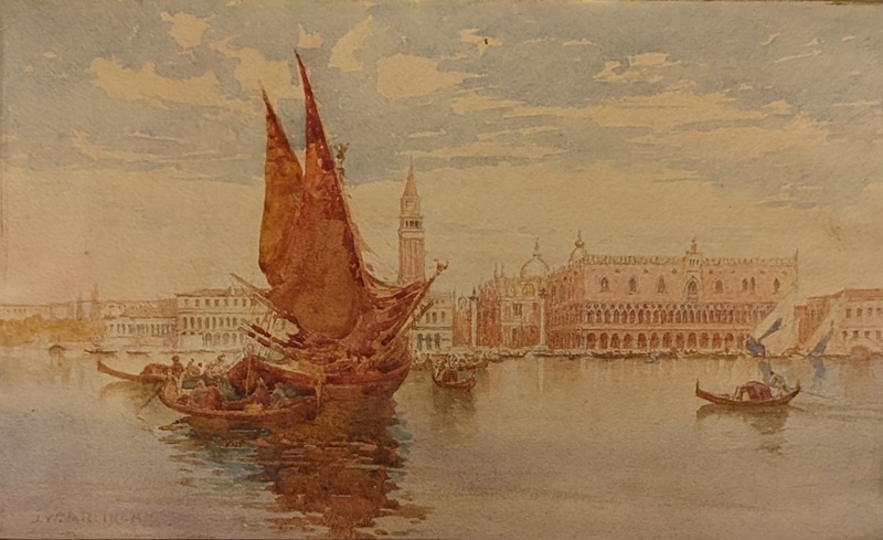 The Waterfront of the Ducal Palace; Milliken, J W; BIKGM.163c