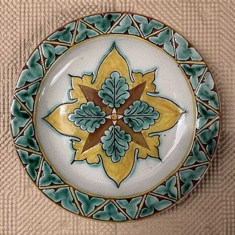 plate; Della Robbia Pottery; BIKGM.6000