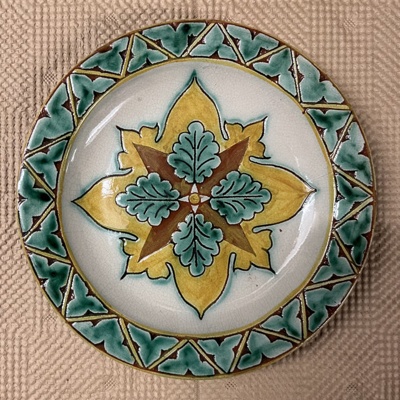 plate; Della Robbia Pottery (active 1894-1906); BIKGM.6000