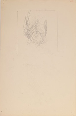 Unfinished Self-Portrait; Horsfield, Nicholas (1917-2005); BIKGM.8902.2