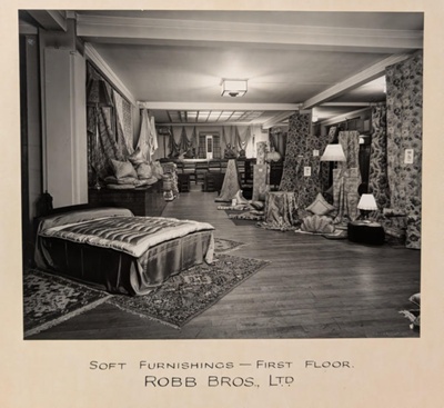 Soft Furnishings First Floor, Robb Bros. Ltd.; Stewart Bale Ltd; BIKGM.6405