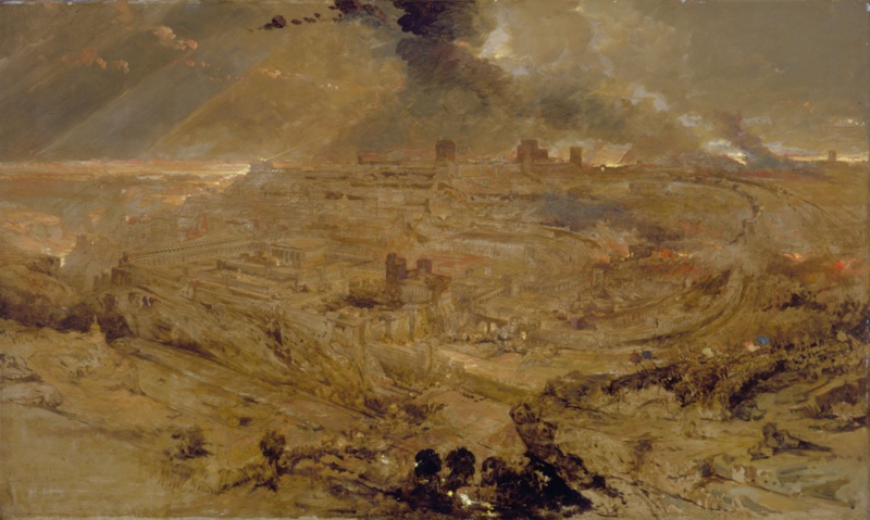 The destruction of Jerusalem; Roberts, David; BIKGM.152