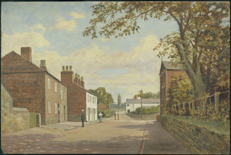 Pasture Road, Moreton 1902; Hopps, Harold; BIKGM.W220