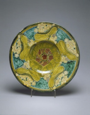 plaque; Della Robbia Pottery; BIKGM.8215