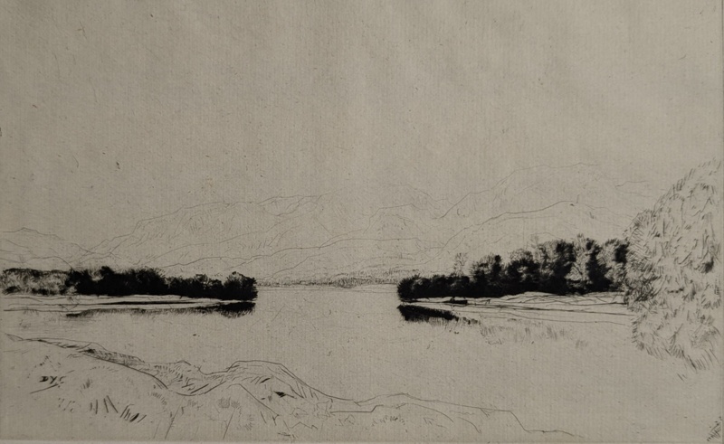 Lake of Monteith; Cameron, David Young (1865-1945); 1925; BIKGM.9258