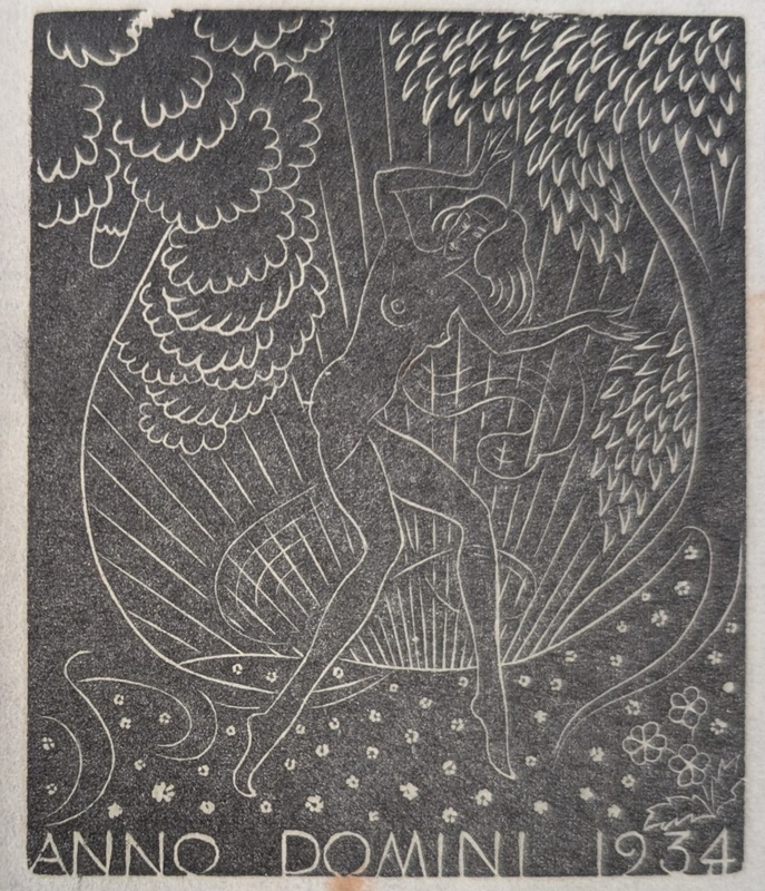 Anno Domini 1934; Rawlinson, William Thomas (1912-1993); c. 1934; WR.58