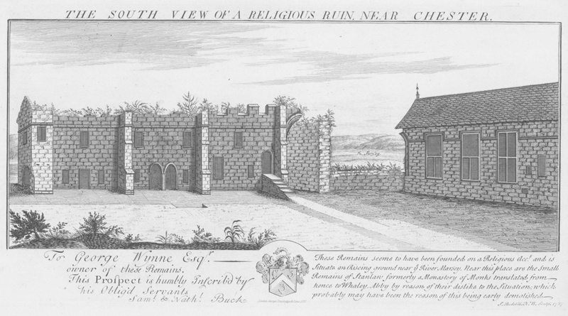 The South View of a Religious Ruin near Chester 1727; Buck, Samuel; BIKGM.7696