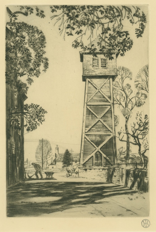 Loughan Water Tower; Hay, James Hamilton; BIKGM.7406