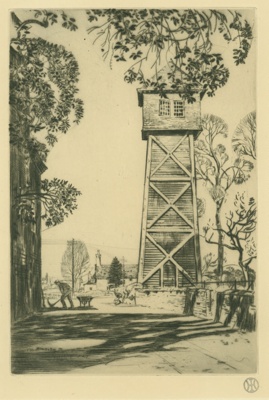 Loughan Water Tower; Hay, James Hamilton (1874-1916); BIKGM.7406