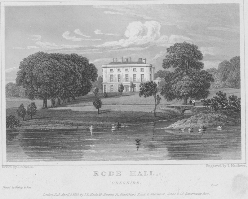 Rode Hall, Cheshire; Neale, J P; BIKGM.7733