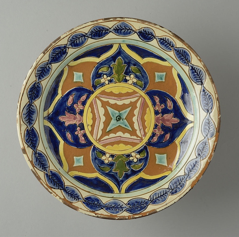 plate; Della Robbia Pottery; 1894-1895; BIKGM.6521