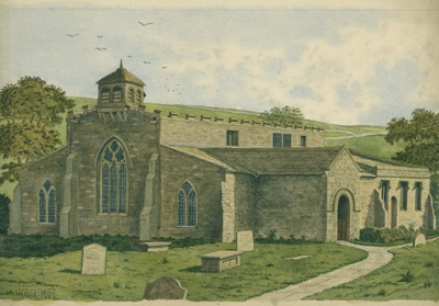 St. Michael's Parish Church, Linton-In-Crawser; Hopps, Harold; BIKGM.W457