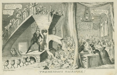 Tremendous Sacrifice!; Cruikshank, George (1792-1878); BIKGM.1952a