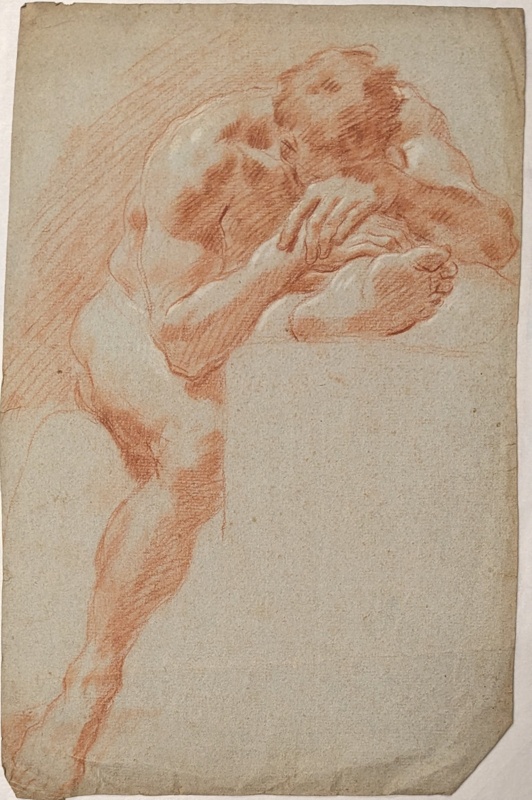 Figure Study of a Posed Male Nude; BIKGM.6334