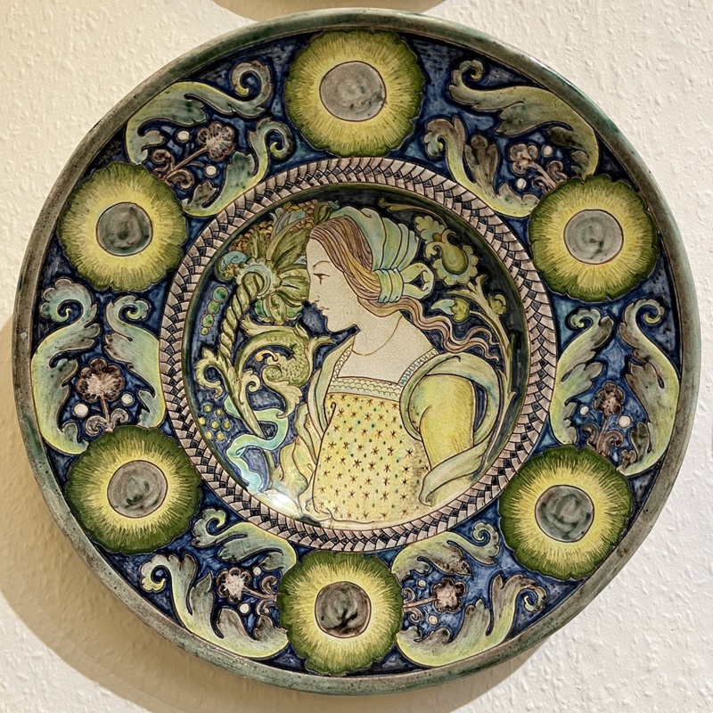 Plaque; Della Robbia Pottery; BIKGM.7586