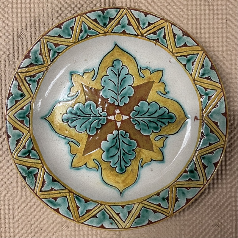 plate; Della Robbia Pottery; BIKGM.5999