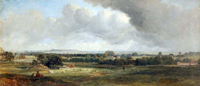 A distant view of Frodsham; Tonge, Robert; BIKGM.105