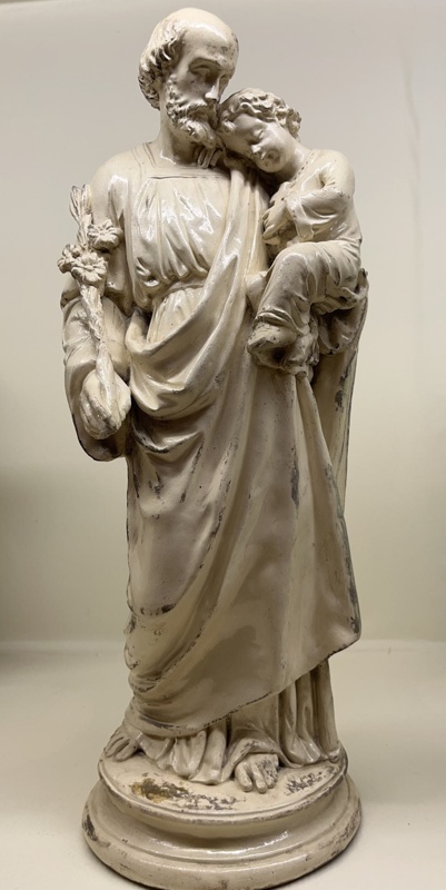 figurine; Della Robbia Pottery; 1900-1906; BIKGM.5814