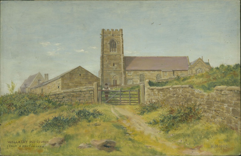 Wallasey Old Church; Hopps, Harold; BIKGM.W211
