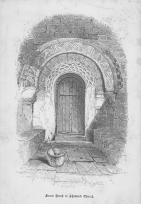 Saxon Porch of Shotwick Church; Mayer, J; BIKGM.7731