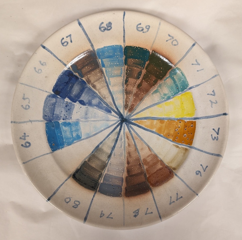 Plate; Birkenhead Park Pottery; 1982-1983; BIKGM.6880