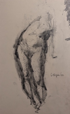Standing Nude; Horsfield, Nicholas (1917-2005); 1962; BIKGM.9002