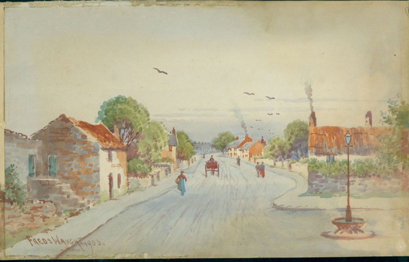 Wallasey Street Scene 1903; Waugh, Frederick; BIKGM.W68
