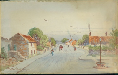 Wallasey Street Scene 1903; Waugh, Frederick; 1903; BIKGM.W68