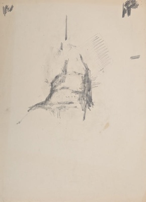 Unfinished Nude; Horsfield, Nicholas (1917-2005); BIKGM.8978