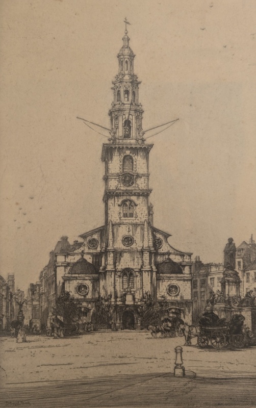 St. Clement Danes Church; Sparks, Nathaniel (1880-1956); BIKGM.9223