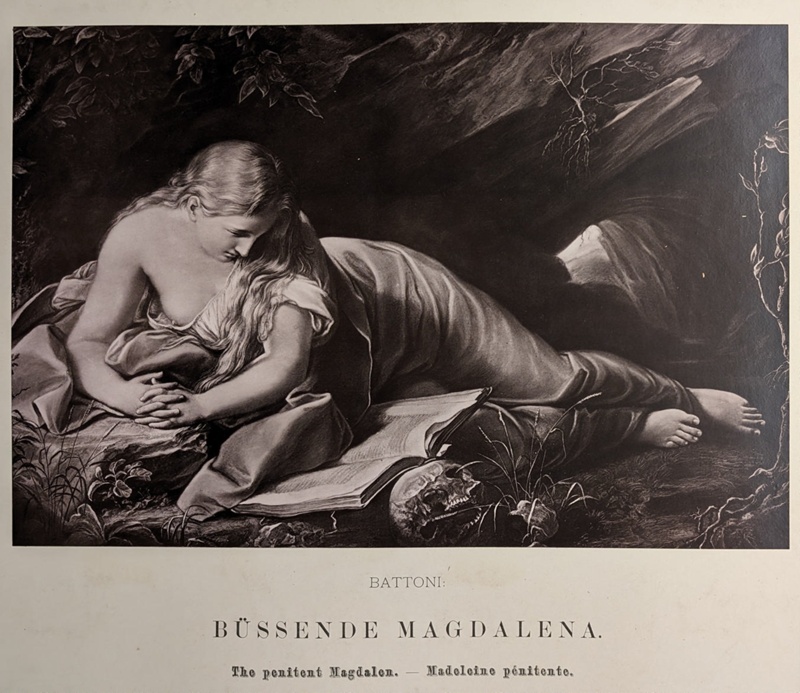 The Penitent Magdalen; Battoni, Pompeo-Girolamo; BIKGM.185e