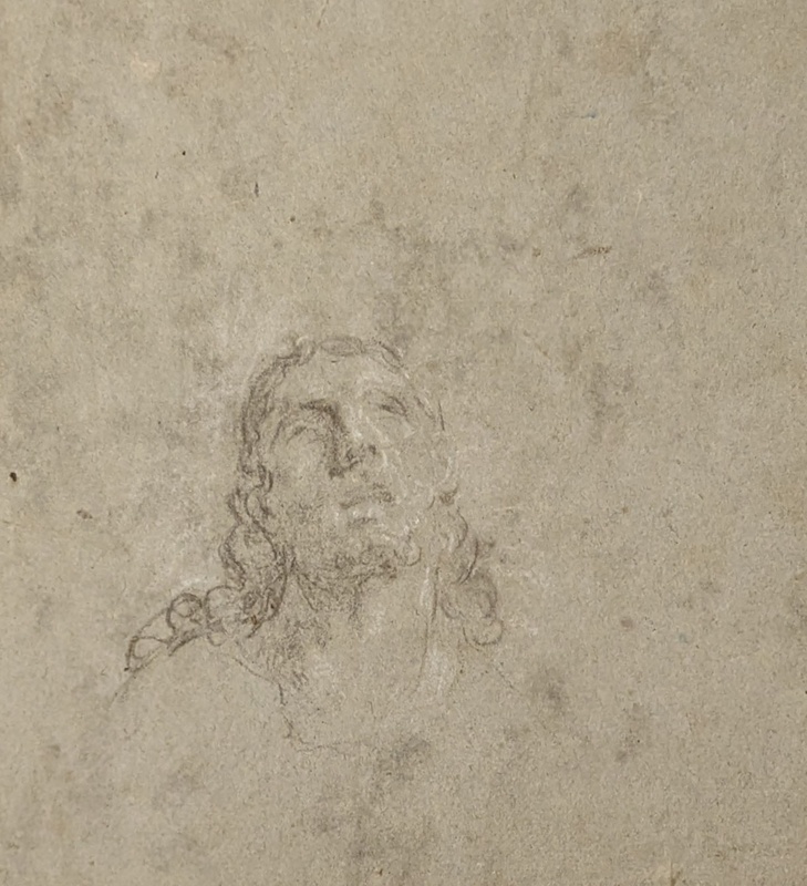 Study of Male Head; BIKGM.6336