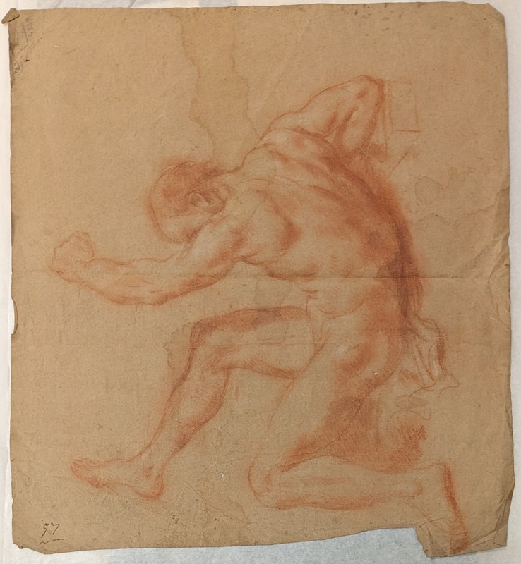 Study of Male Nude ; BIKGM.6339