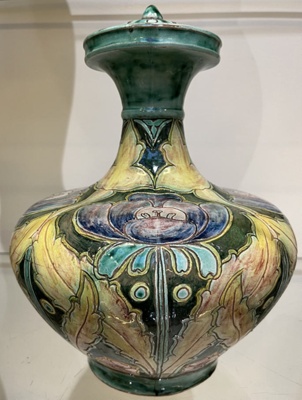 vase; Della Robbia Pottery (active 1894-1906); BIKGM.8221