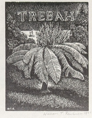 Trebah; Rawlinson, William Thomas (1912-1993); 1988; WR.80