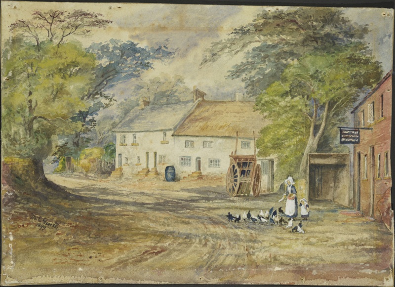 Village Scene; Groest, M E; BIKGM.W52